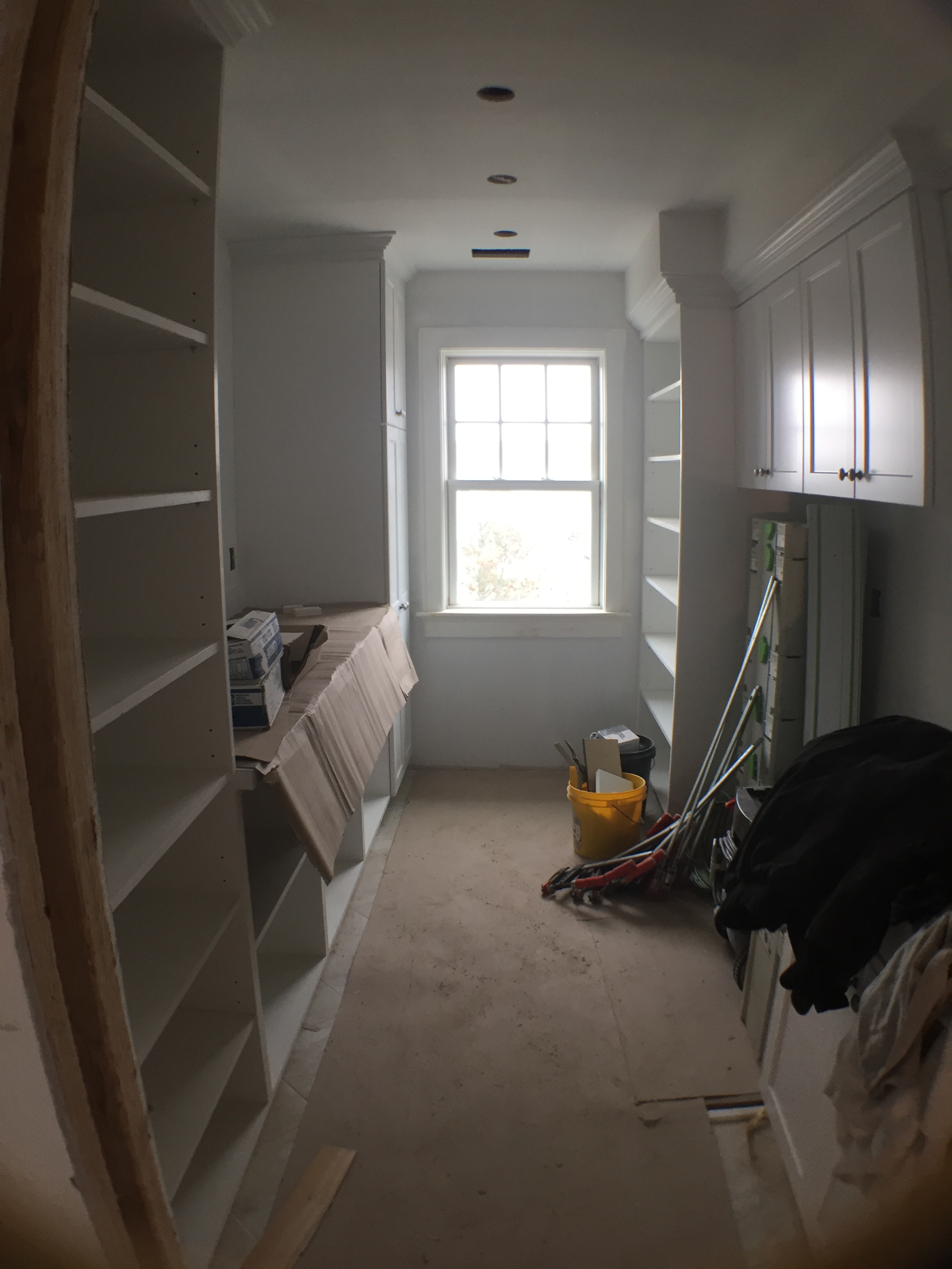 Dec 9 - Normandy Beach Bay Project - laundry room!