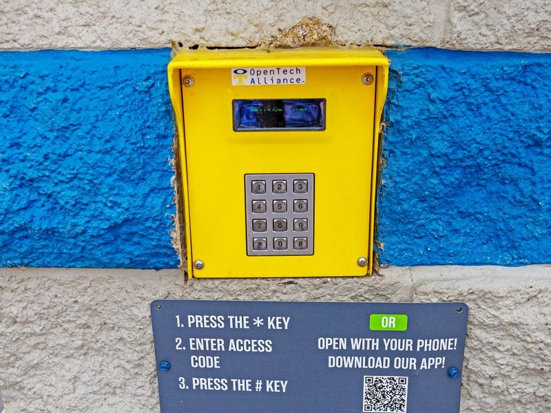 Keypad - Storage Express at 3589 W Frontage Rd, Austin, IN 47102