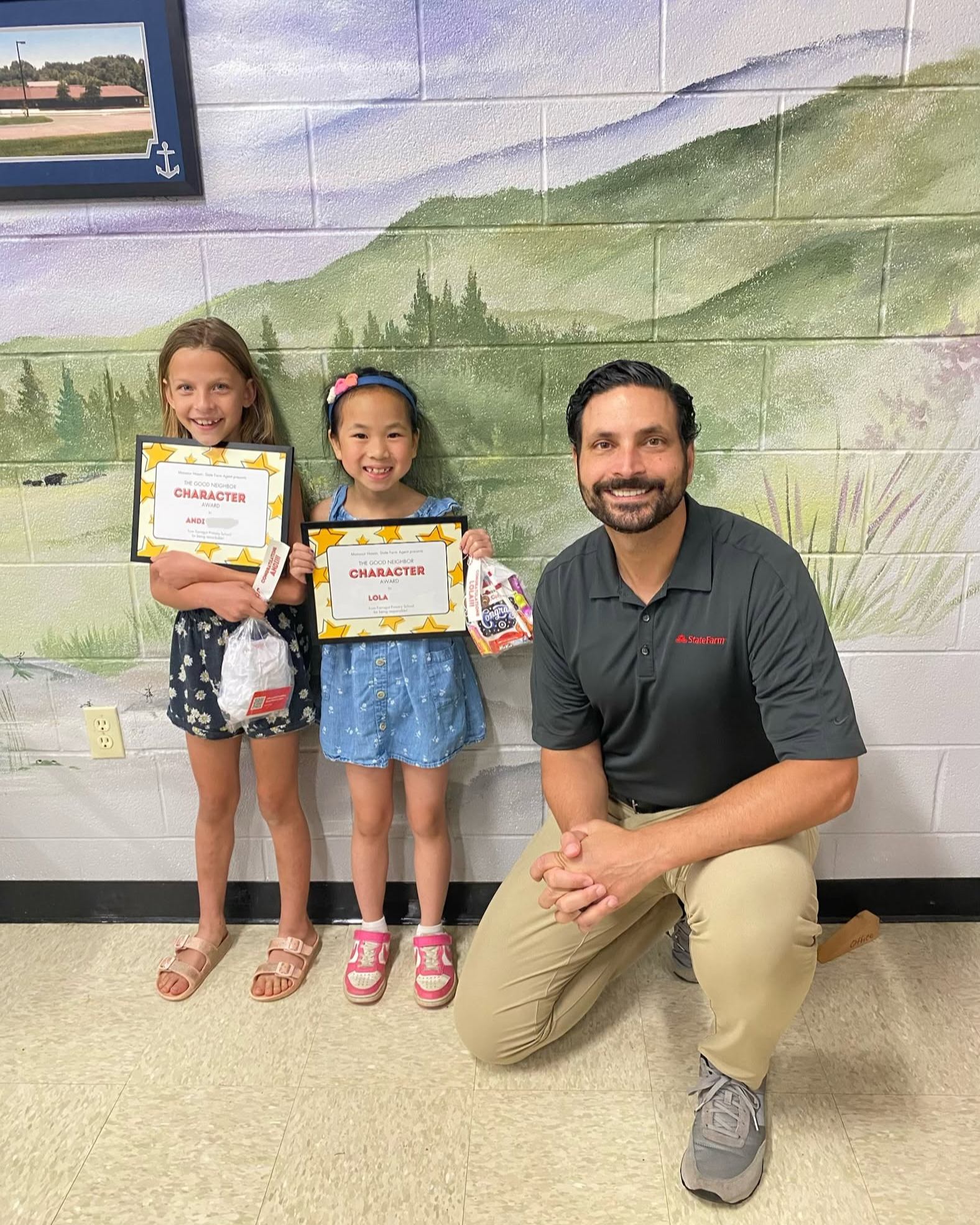 Congratulations to Lola on receiving the Good Neighbor Character Award for being responsible. Mrs. Bruchey says Lola sets a great example by doing the right thing when no one is watching. Thanks to Farragut Primary School staff for your dedication.