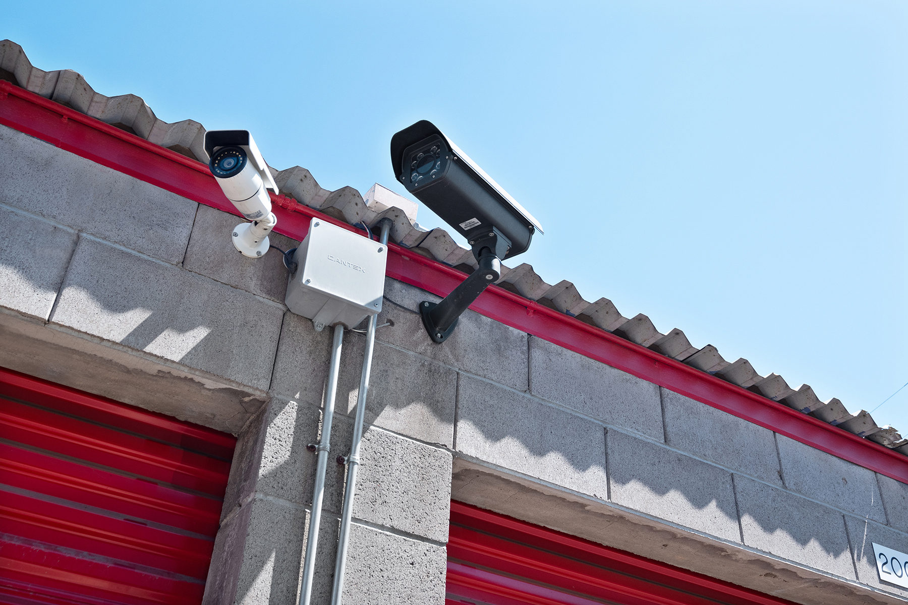 24/7 video surveillance at Security Public Storage on Power Inn Rd.