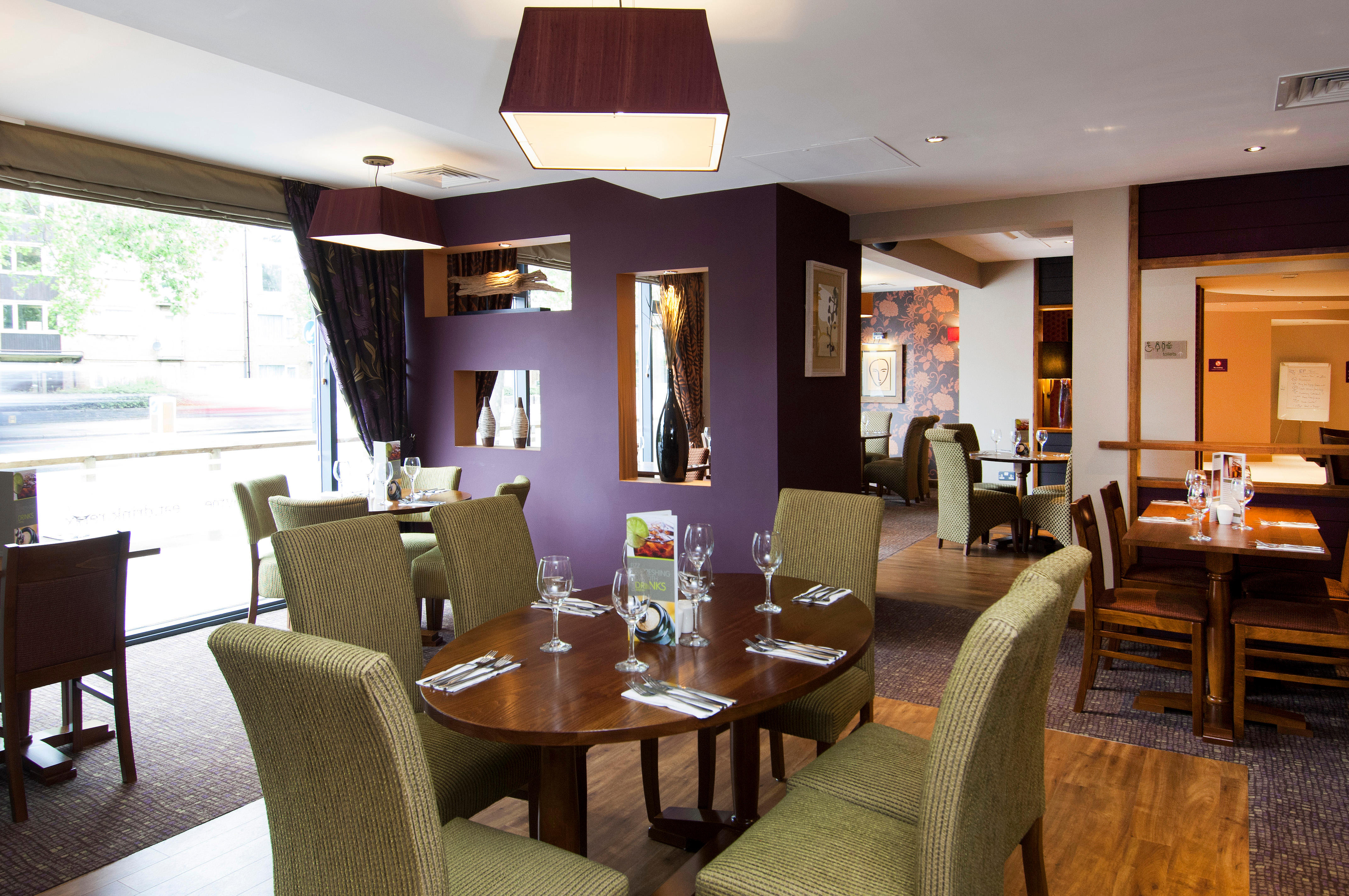Thyme restaurant Premier Inn London Richmond hotel London 03333 219261