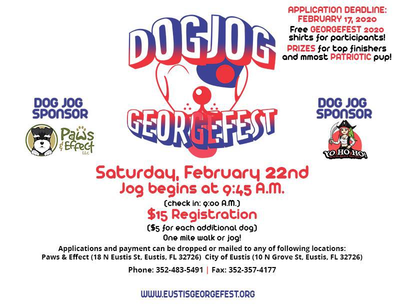 Eustis Georgefest Dog Jog 2020 Paws Effect Llc