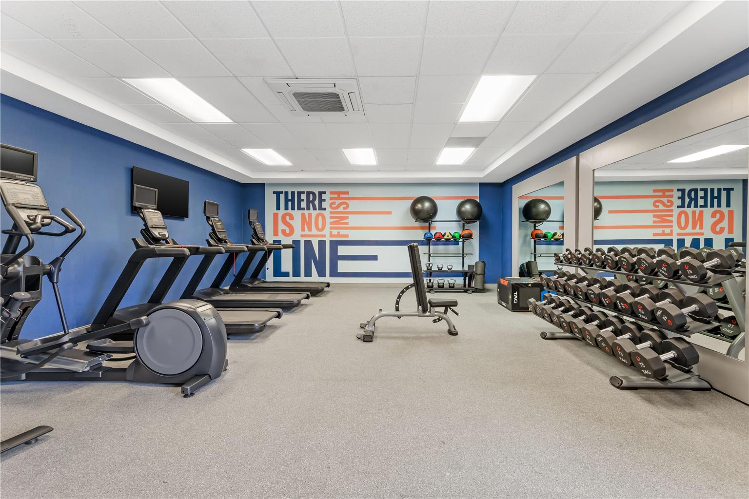 Health club  fitness center  gym