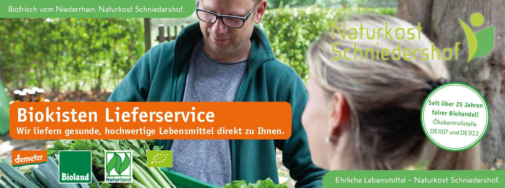 Naturkost Schniedershof Biokisten-Lieferservice in Wachtendonk - Logo