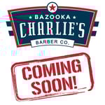 Bazooka Charlie's Barber Co. Logo