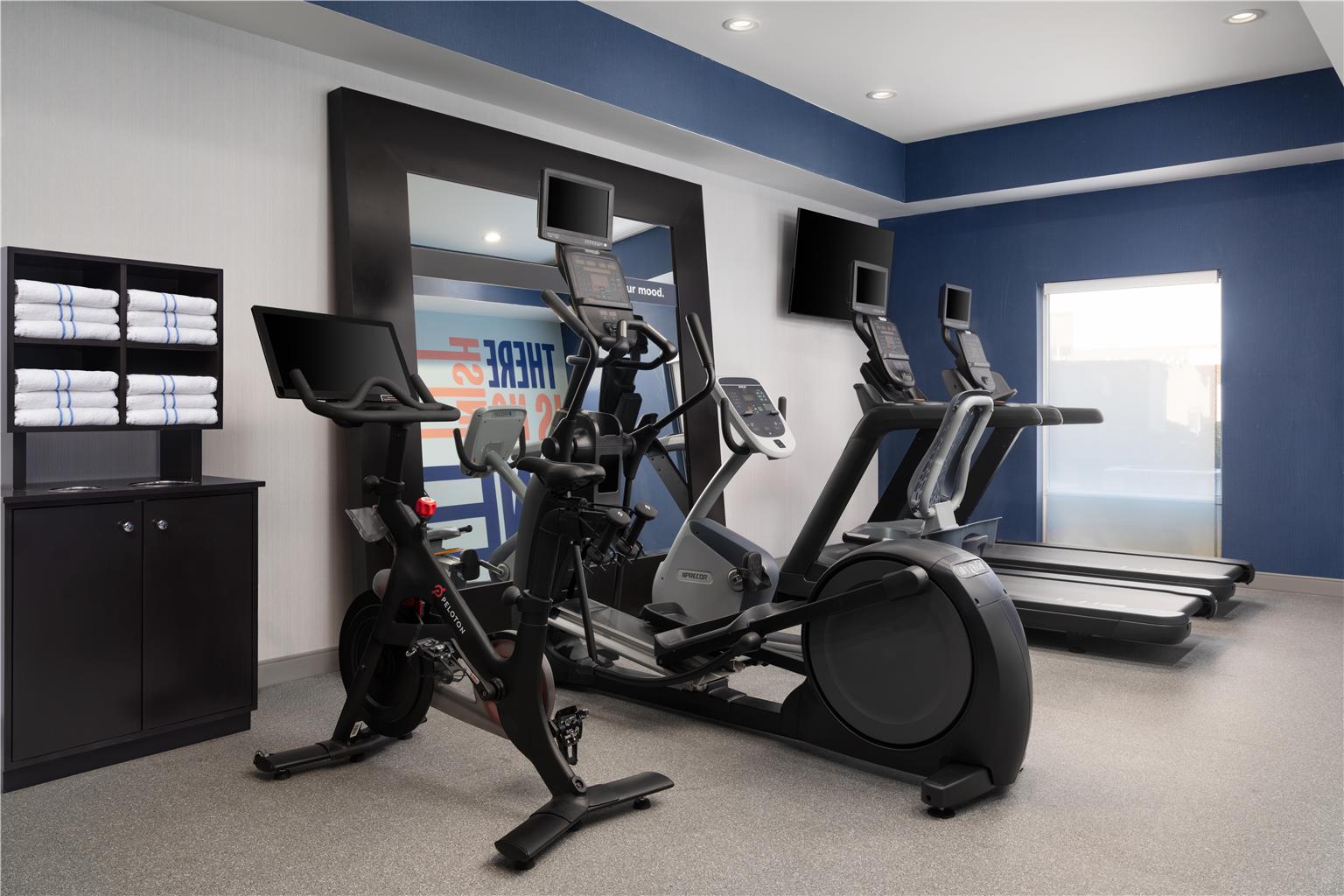 Health club fitness center gym