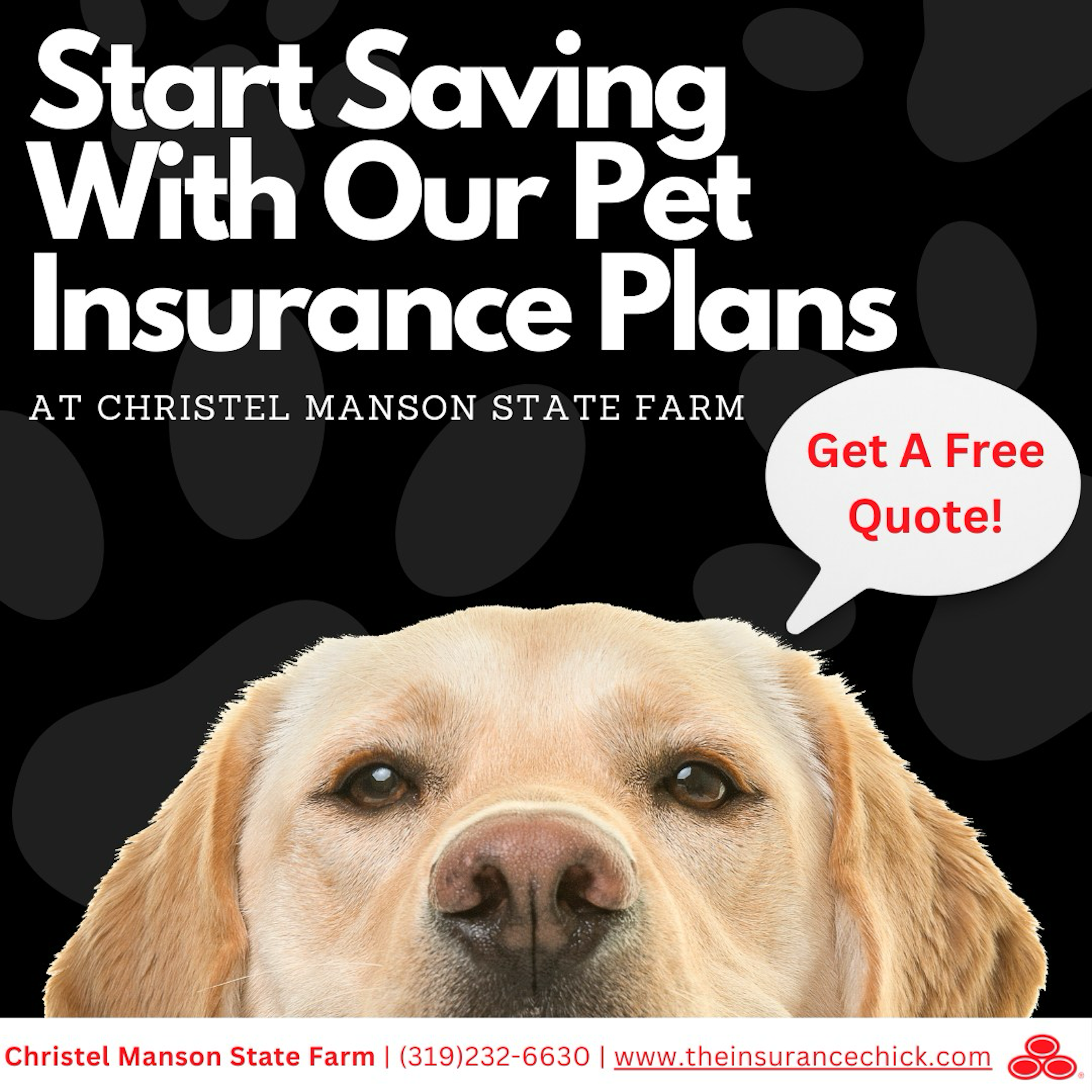 Unexpected vet bills can be ruff, but with a pet insurance plan, you can focus on giving your furry friend the best care possible, without breaking the bank. Get a free quote today!