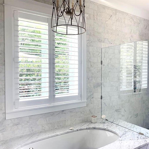Shutters are a versatile way to control the direction of light while maintaining your privacy.