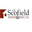 L E Scofield Window & Door Co. Logo