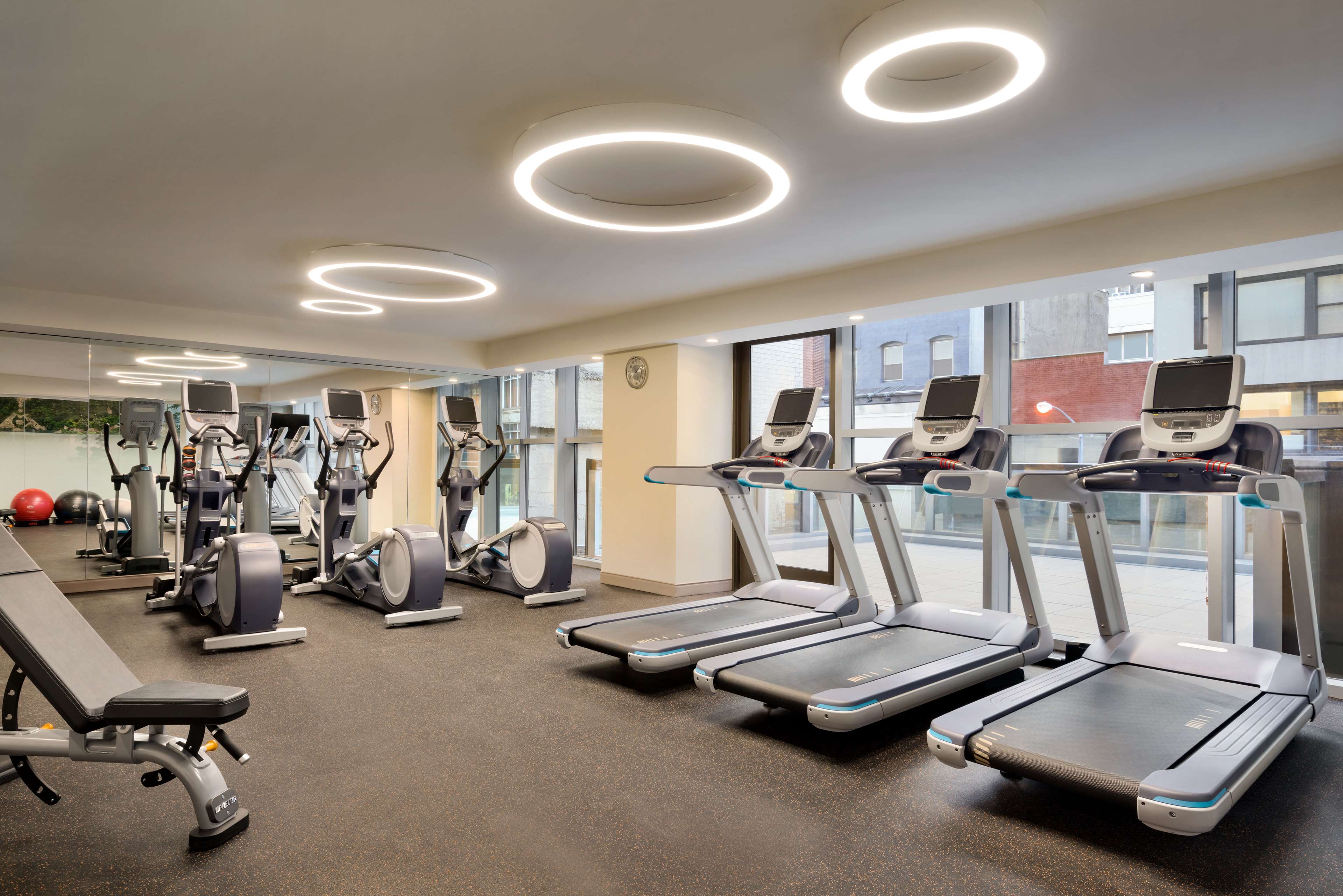 Health club fitness center gym