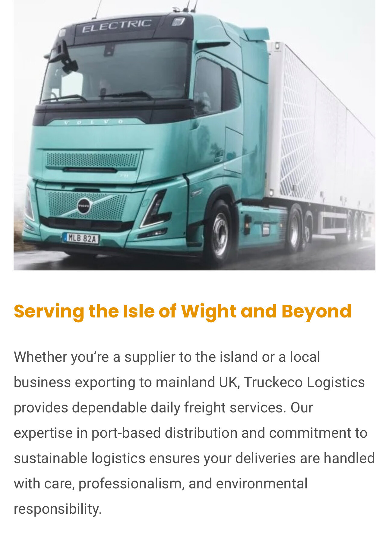 Images Truckeco Logistics