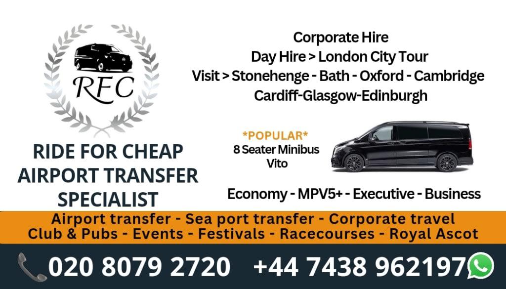 Images RideForCheap Airport Transfers