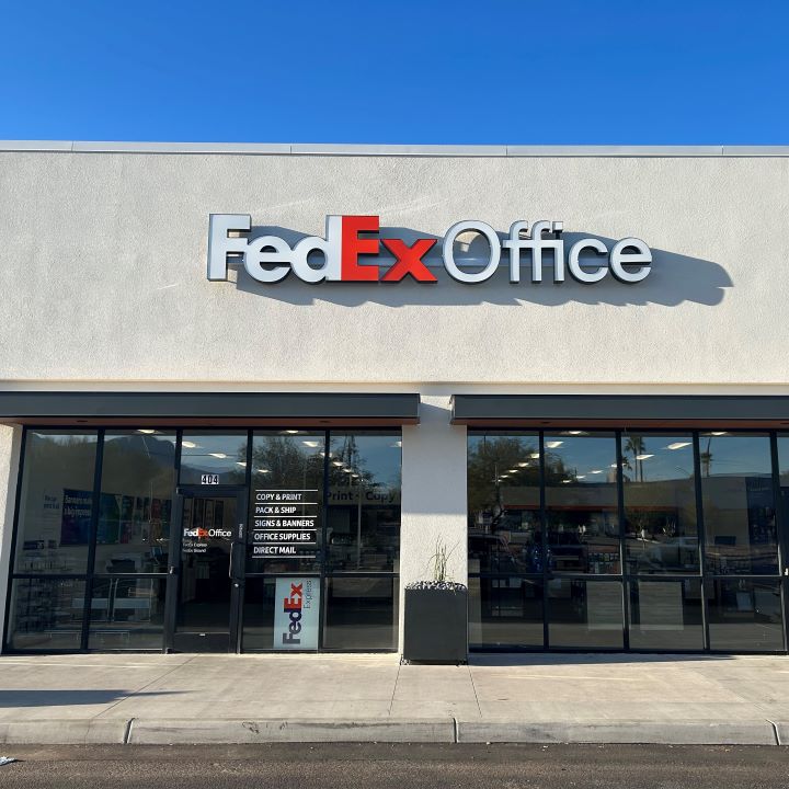 Exterior photo of FedEx Office location at 7475 N La Cholla Blvd\t Print quickly and easily in the self-service area at the FedEx Office location 7475 N La Cholla Blvd from email, USB, or the cloud\t FedEx Office Print & Go near 7475 N La Cholla Blvd\t Shipping boxes and packing services available at FedEx Office 7475 N La Cholla Blvd\t Get banners, signs, posters and prints at FedEx Office 7475 N La Cholla Blvd\t Full service printing and packing at FedEx Office 7475 N La Cholla Blvd\t Drop off FedEx packages near 7475 N La Cholla Blvd\t FedEx shipping near 7475 N La Cholla Blvd