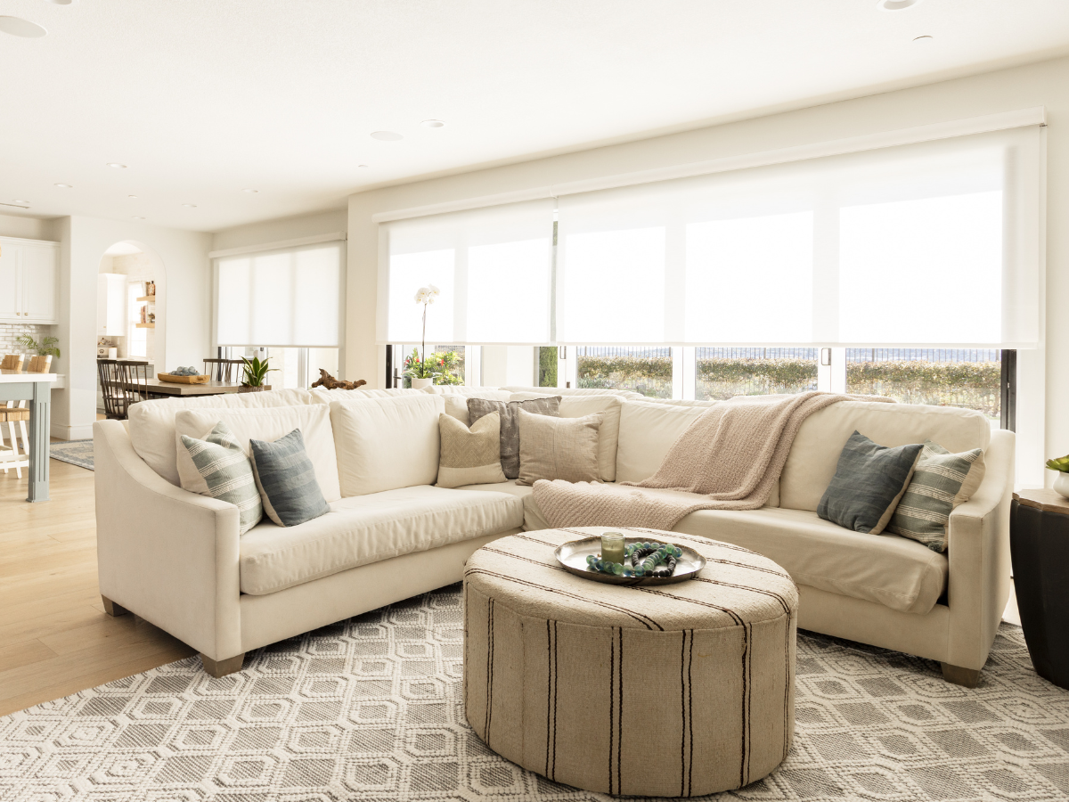 Experience effortless luxury with our motorized roller shades. Elevate your living spaces with the touch of a button, bringing comfort and convenience into your home. Embrace the future of window treatments with smart, stylish solutions. In Rockwall, Texas