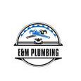 E&M Plumbing Logo