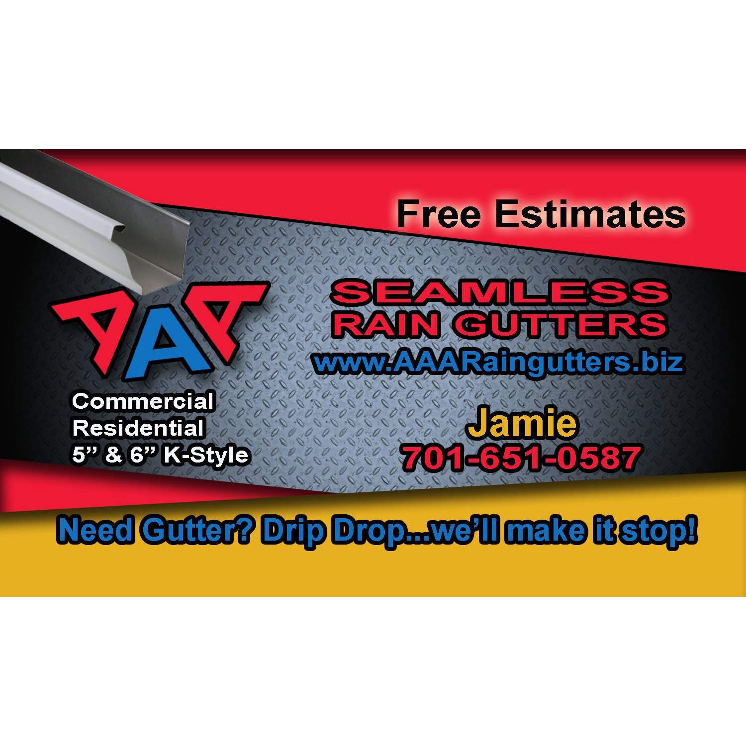 Aaa Seamless Rain Gutters