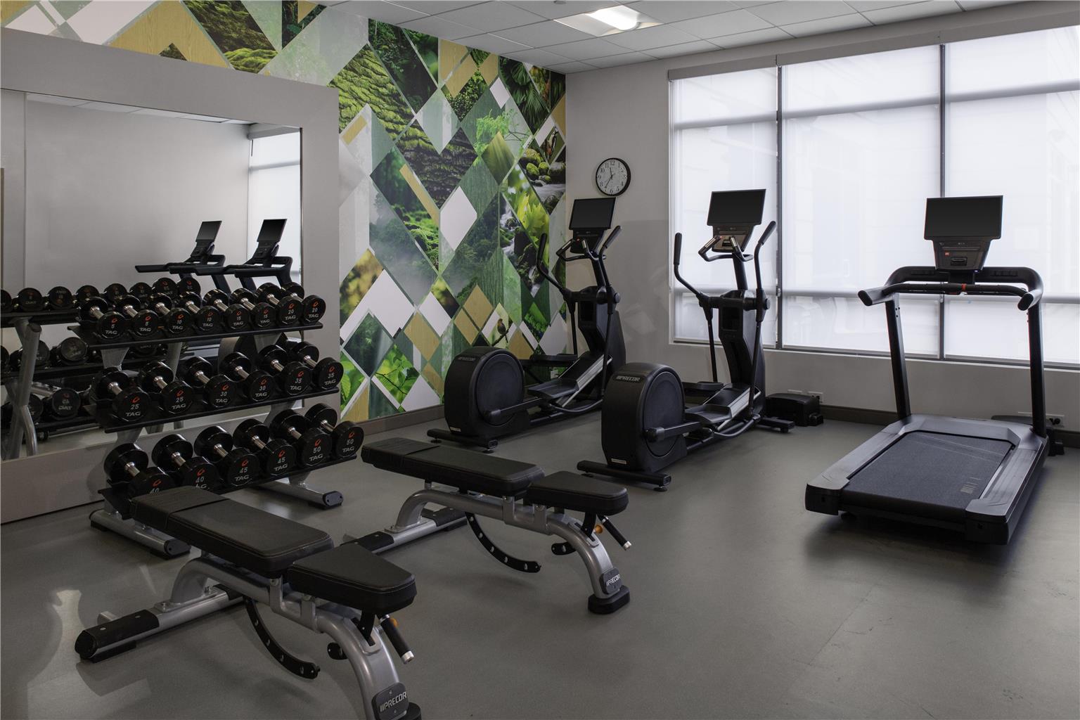 Health club fitness center gym