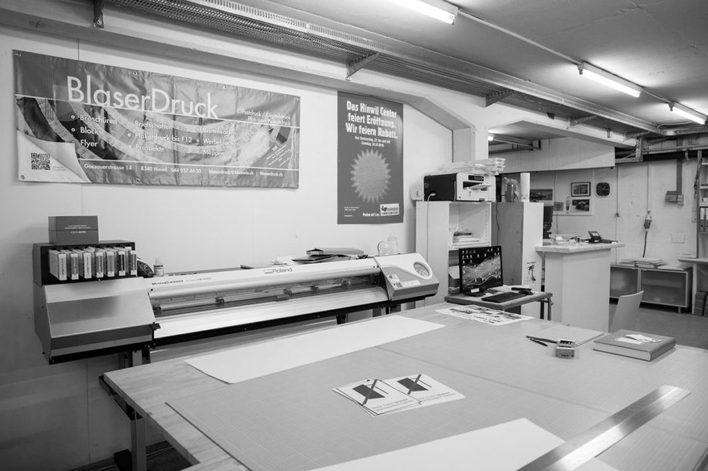 BlaserDruck, Gossauerstrasse 14 in Hinwil