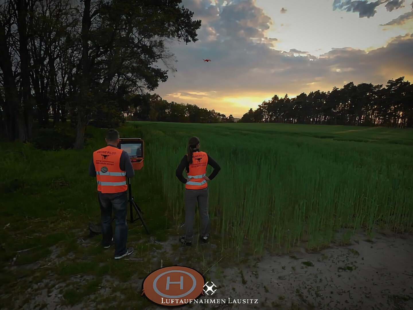 Luftaufnahmen Lausitz, Dresdener Straße 35 in Luckau