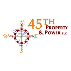 45th Property & Power LLC. Logo