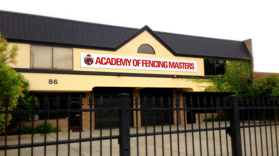 Academy of Fencing Masters at downtown Campbell, CA