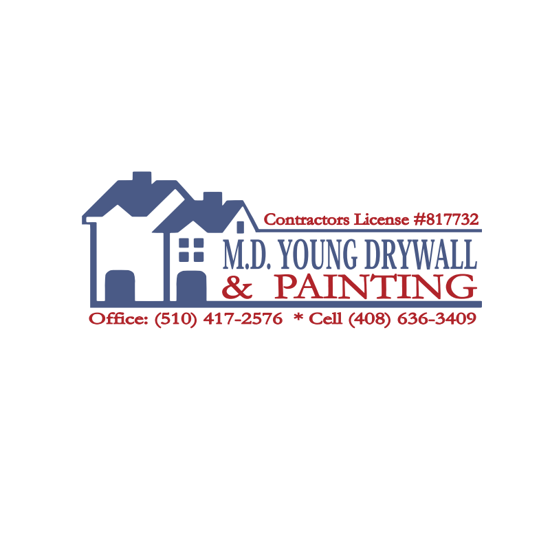M.D.Young Drywall & Painting Logo