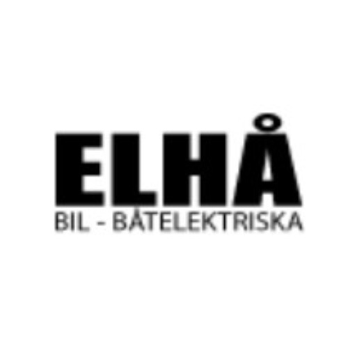 ELHÅ - Bil & Båtelektriska Logo