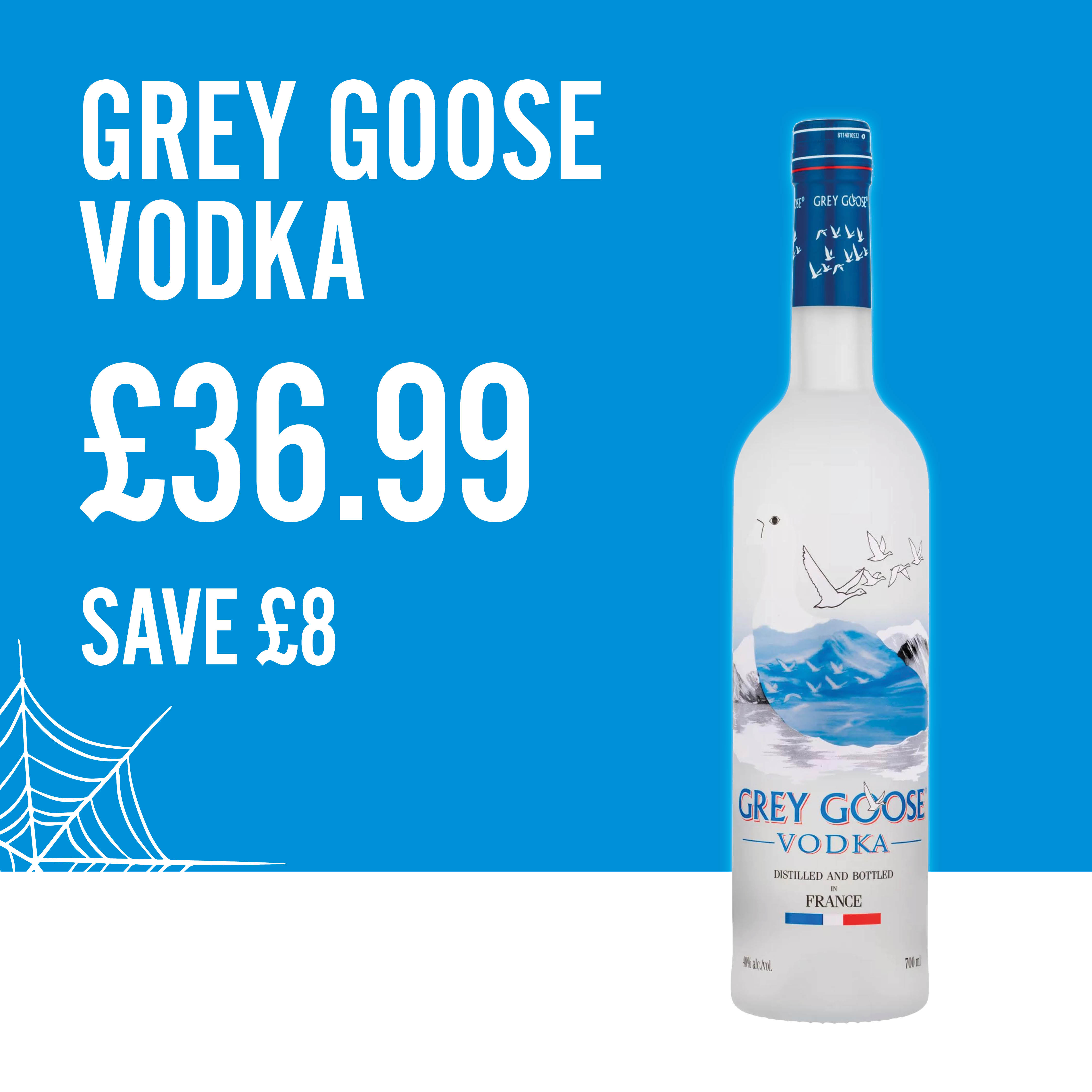 Grey Goose Vodka &pound;36.99 Save &pound;8