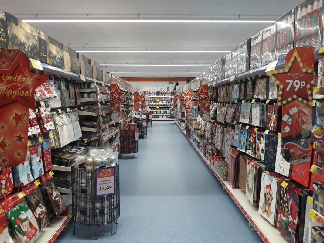 B&M's Tonbridge store stocks a sparkling Christmas range, from baubles and tree decorations to lights, trees, ornaments and much more!
