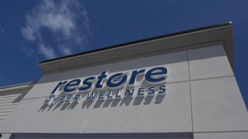 Front Signage Restore Hyper Wellness Portsmouth (603)696-4338