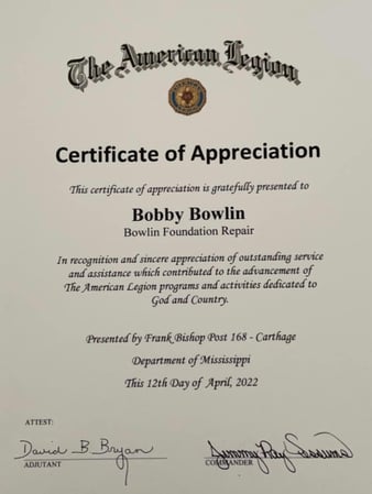 Images Bowlin Foundation Repair
