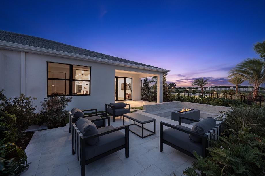 Expansive outdoor living opportunities