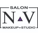 NV SALON AND MAKEUP STUDIO Logo