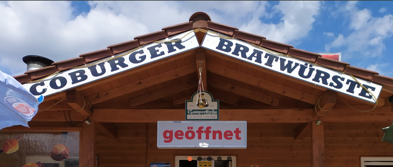 Coburger Bratwurst Hopf in Küps - Logo