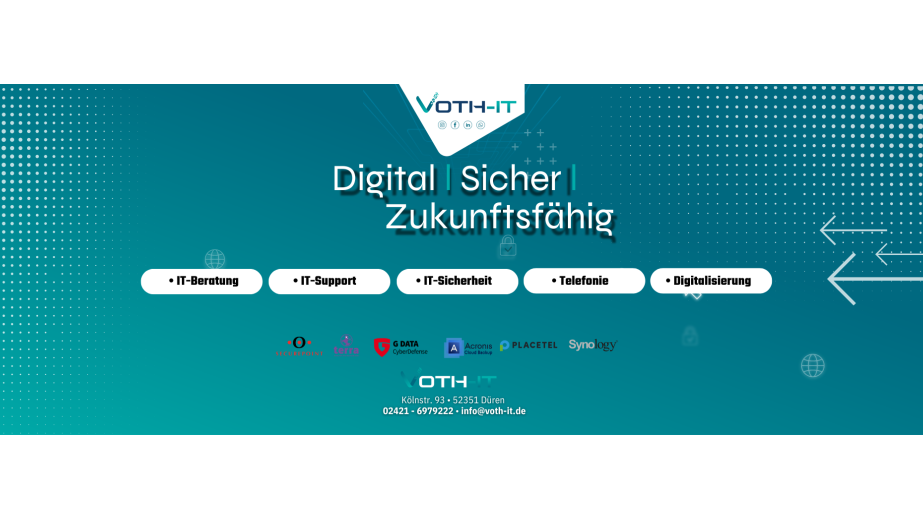 VOTH-IT - IT-Support & IT-Services, Kölnstraße 93 in Düren