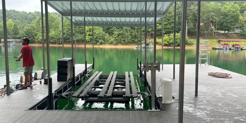 We install and repair boat lifts to enable you to protect your boat and dock.