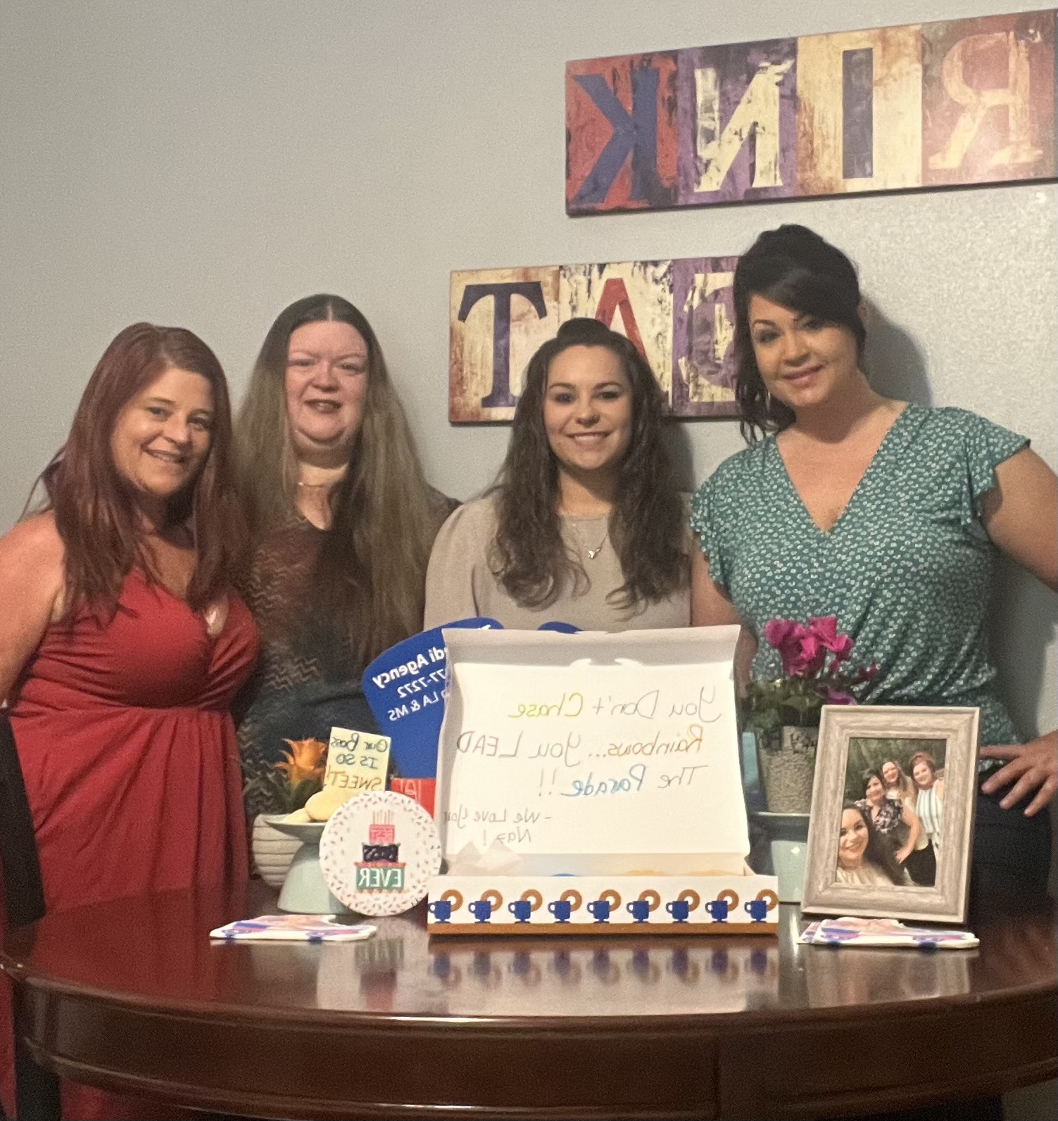 My awesome team for Bosses Appreciation Day!