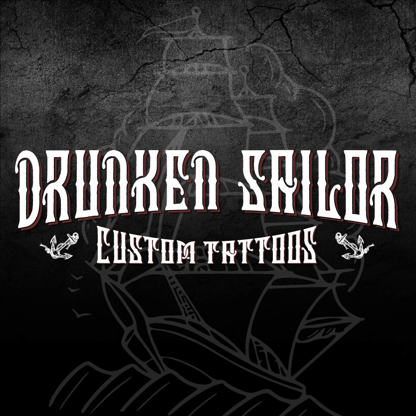 Logo Drunken Sailor Tattoos