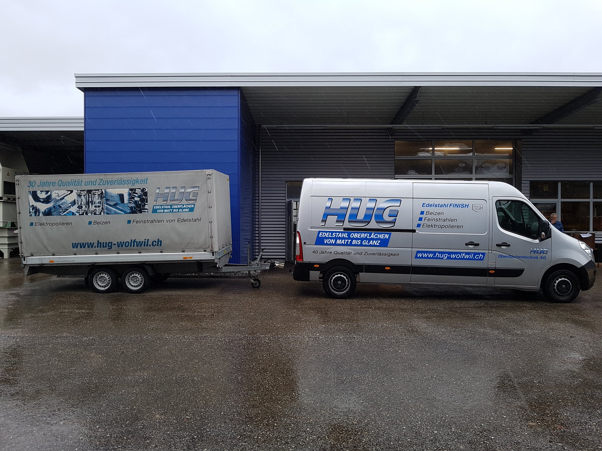Hug Oberflächentechnik AG, Bännlistrasse 4 in Wolfwil