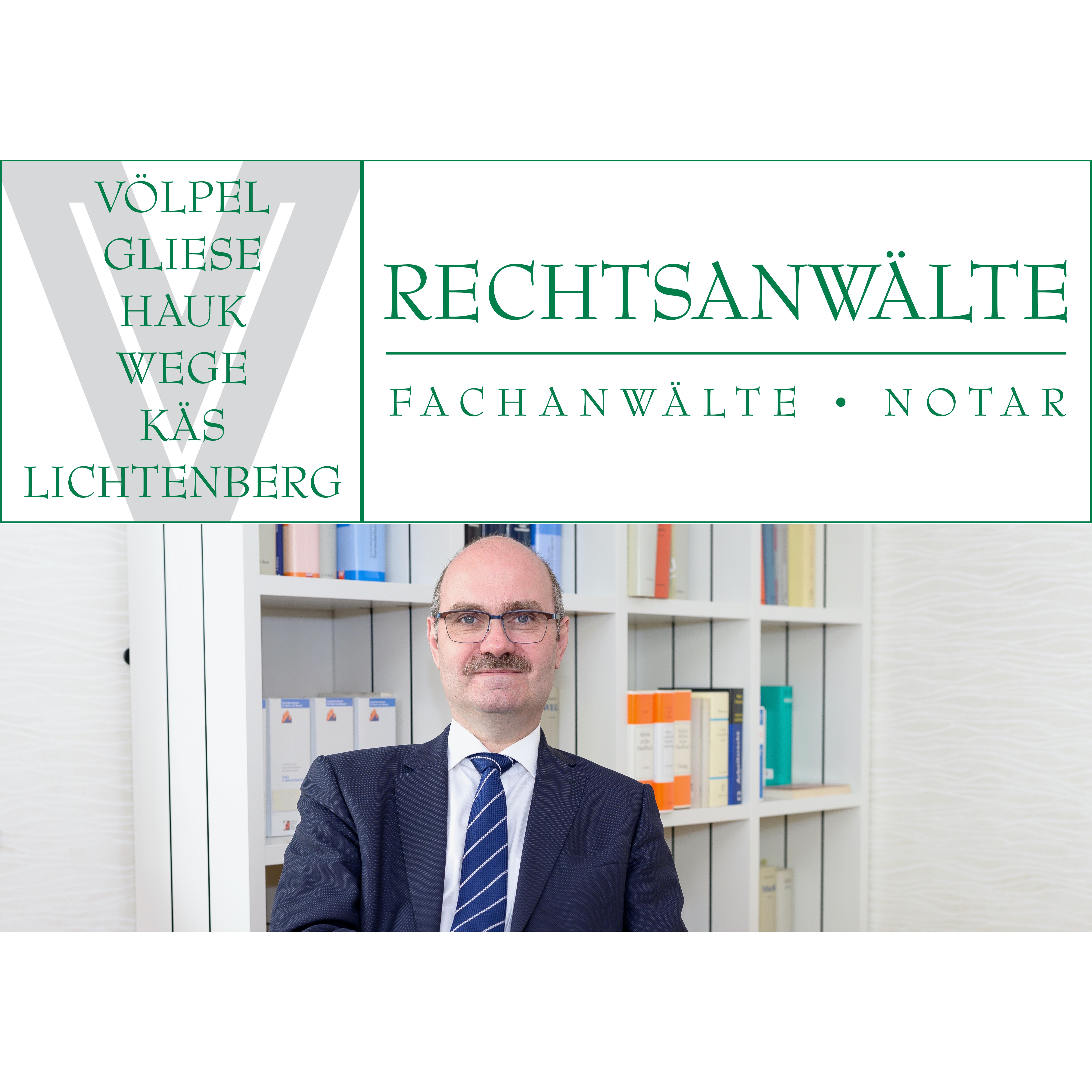 Logo Rechtsanwalt & Notar Dirk Gliese - Sozietät Völpel & Kollegen