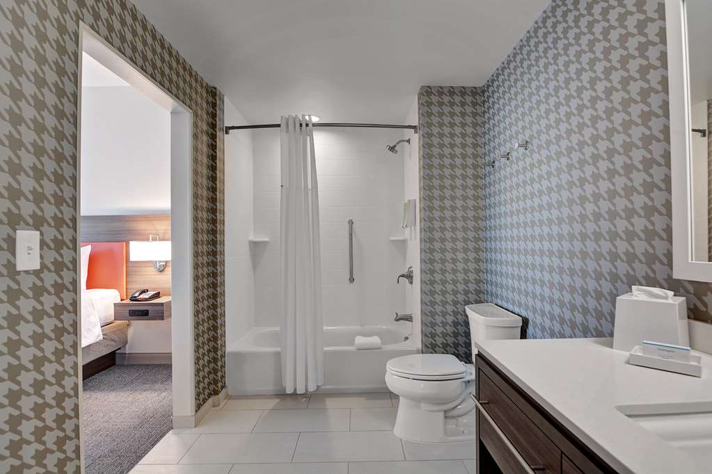 Guest room bath Home2 Suites By Hilton Fort Mill Fort Mill (803)547-1111