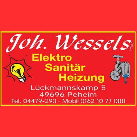 Logo Johannes Wessels  GmbH | Elektro-Sanitär-Heizung