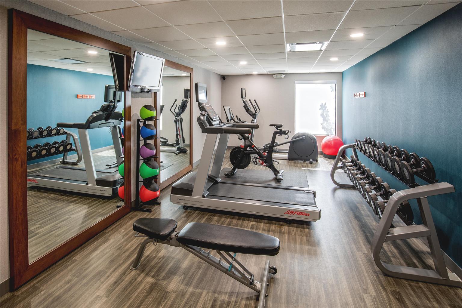 Health club  fitness center  gym