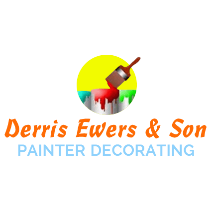 LOGO Derris Ewers & Son Painter Decorating Stafford 07763 597941
