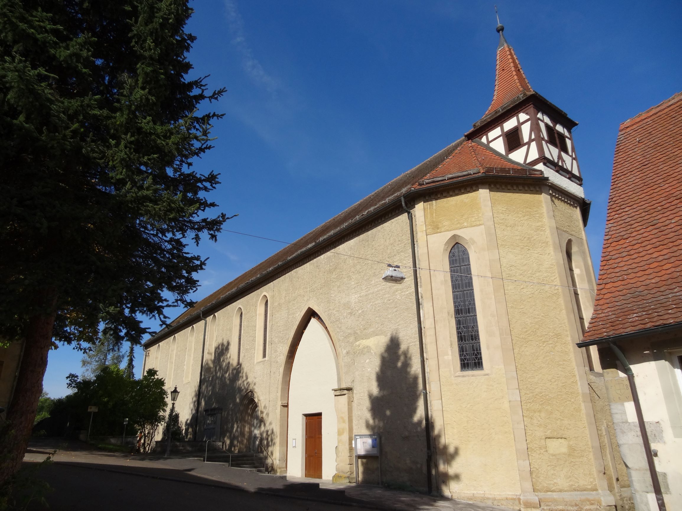 Klosterkirche St. Marien - Evangelische Kirchengemeinde Frauental, Frauental 39 in Creglingen