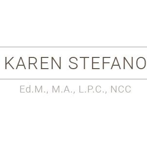 Karen Stefano, EdM, MA, LPC, NCC Logo