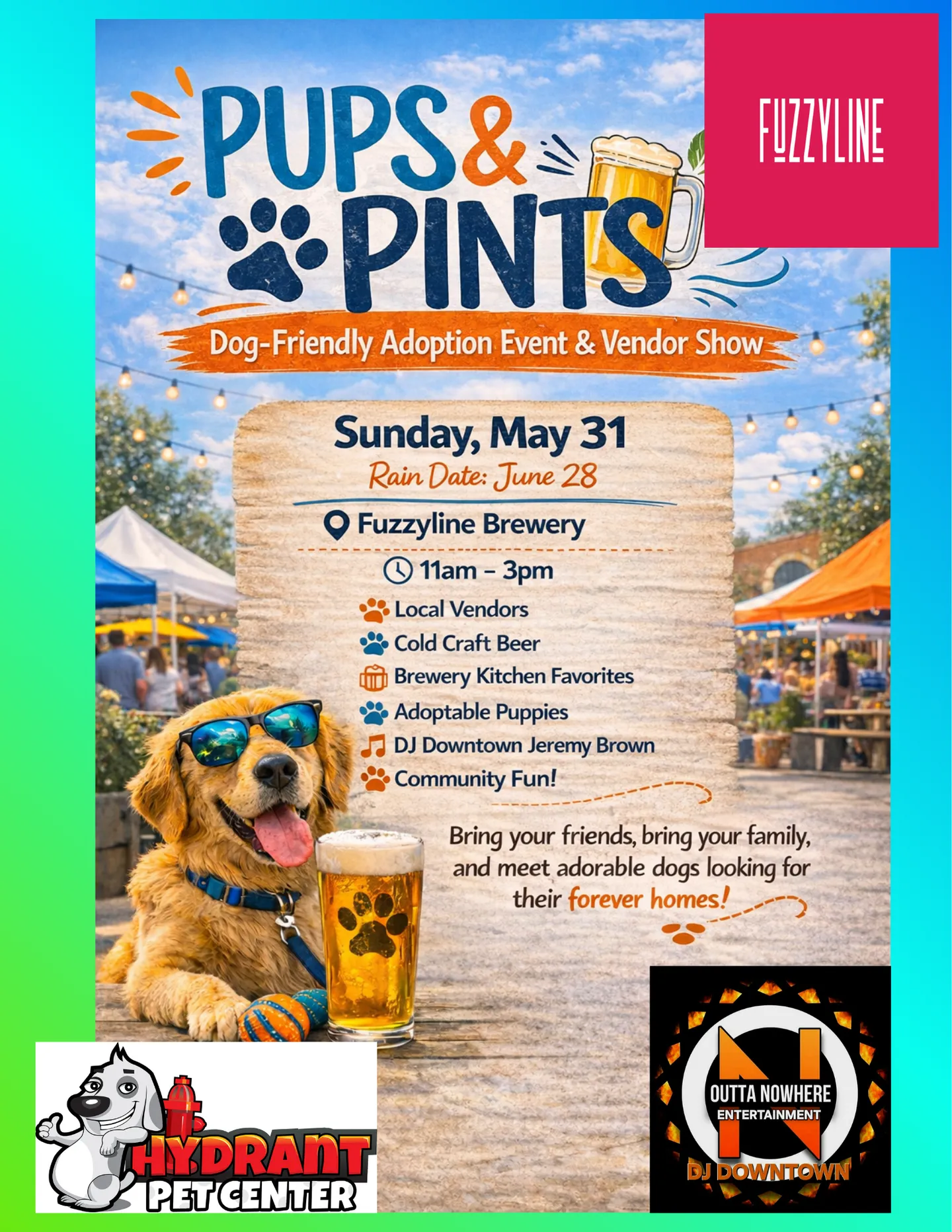 Image of Local Pet Event Pups & Pints Nearby