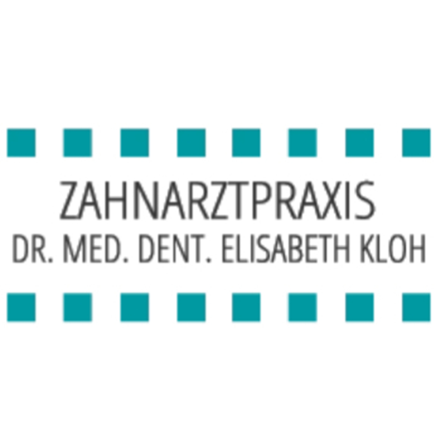 Zahnärztin Dr. med. dent. Elisabeth Kloh  