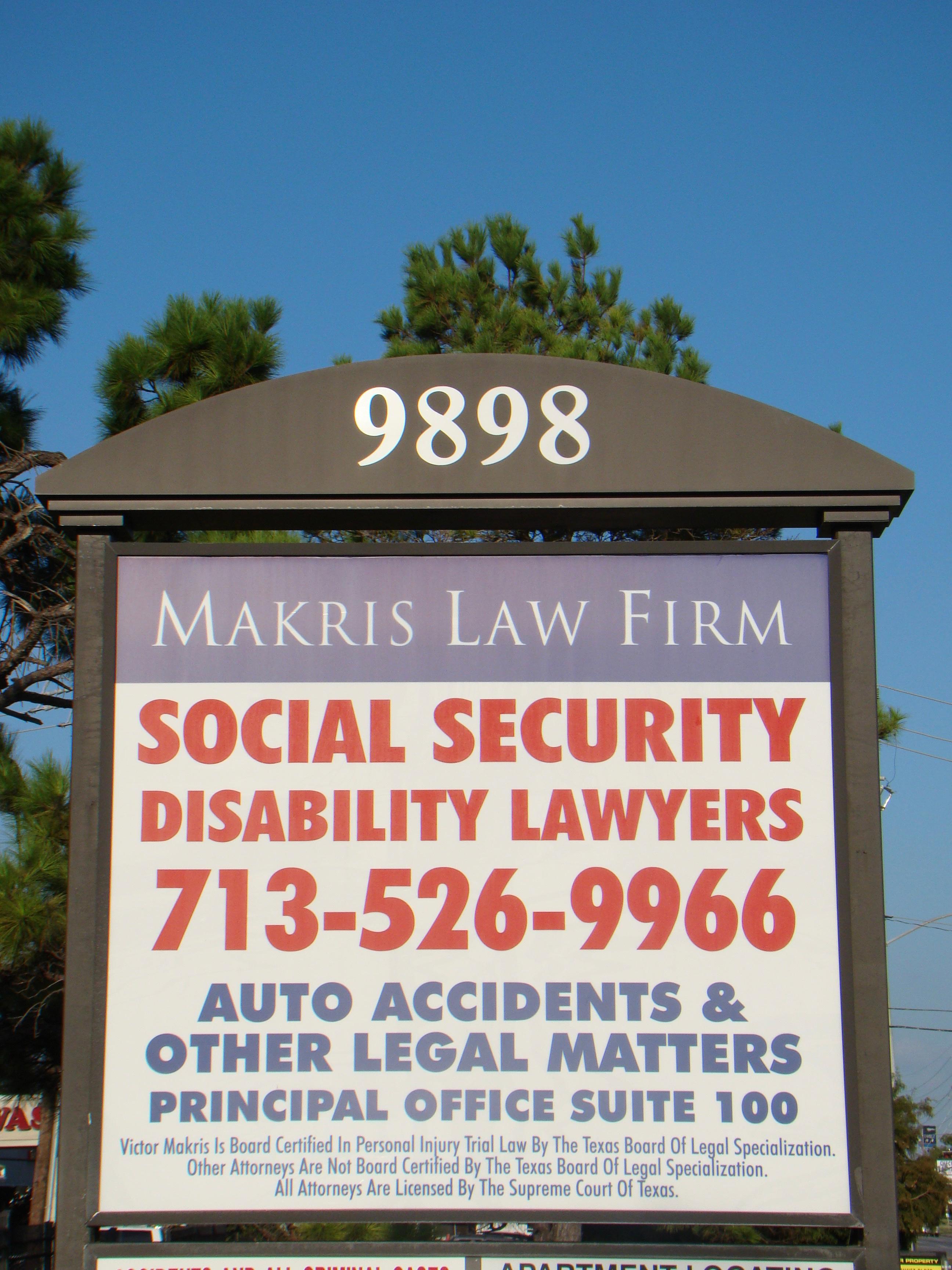 Image 3 | Makris Law Firm Houston Disability Lawyer