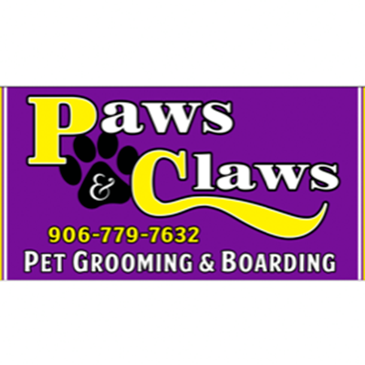 Paws & Claws Pet Grooming and Boarding Logo